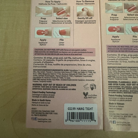 NIB Dashing Diva Gloss Nail Strips - Picture 2 of 4
